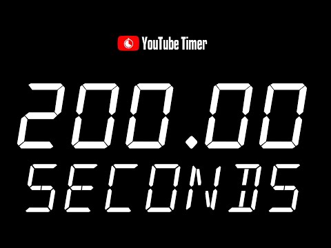 200 Seconds Timer Countdown