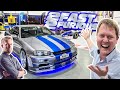 Jdm icon paul walkers r34 skyline from fast and furious at the shmuseum
