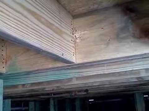 Improper Floor Joist Support