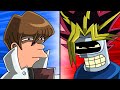 Bender challenges fry to a yugioh duel