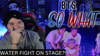 Metal Vocalist - BTS - So What - Lyric and Live ( REACTION )