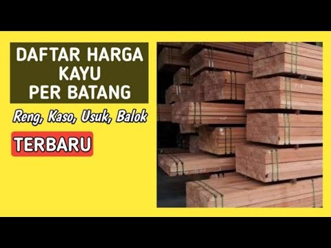 Video: Apakah harga kayu sudah turun?