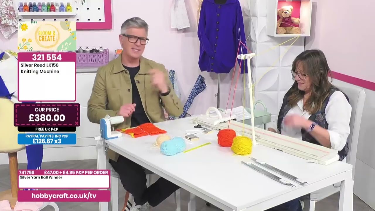 Silver Reed LK150 Knitting Machine