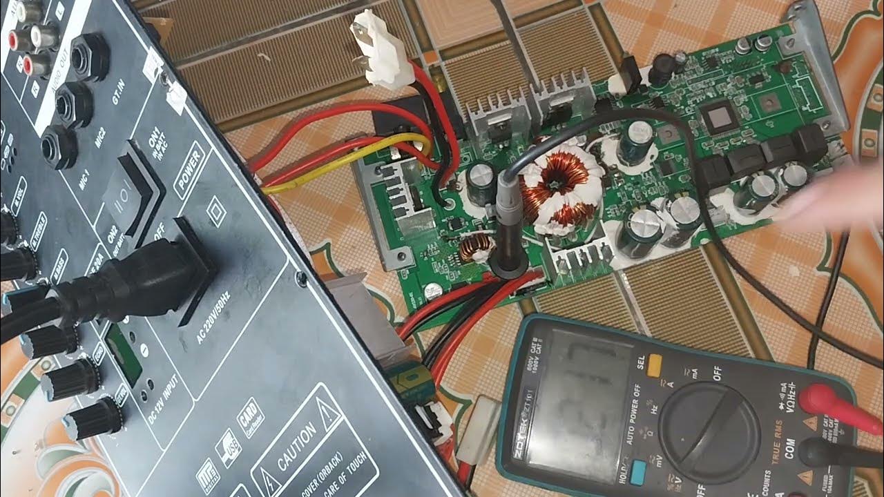 Độ loa kéo asanzo AL7700 lỗi khiển và nguyên lý hoạt động - YouTube