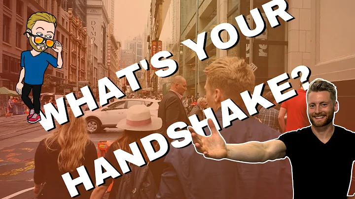 How do you connect with others? Try shaking hands....
