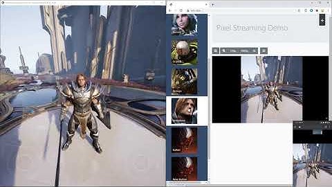 5. Pixel Streaming - Interactive Website Elements