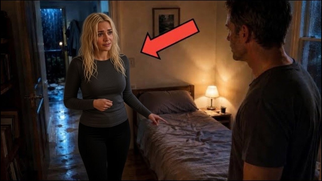 Ich öffnete meine Tür und fand meine Nachbarin barfuß im Regen, mit blauen Flecken am Handgelenk und Tränen im Gesicht. Sie hatte keine Familie, keine Freunde, keinen Ort, an den sie gehen konnte...