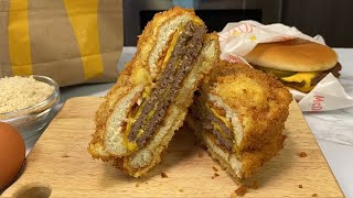 Deep-Fried McDonald's Cheeseburger