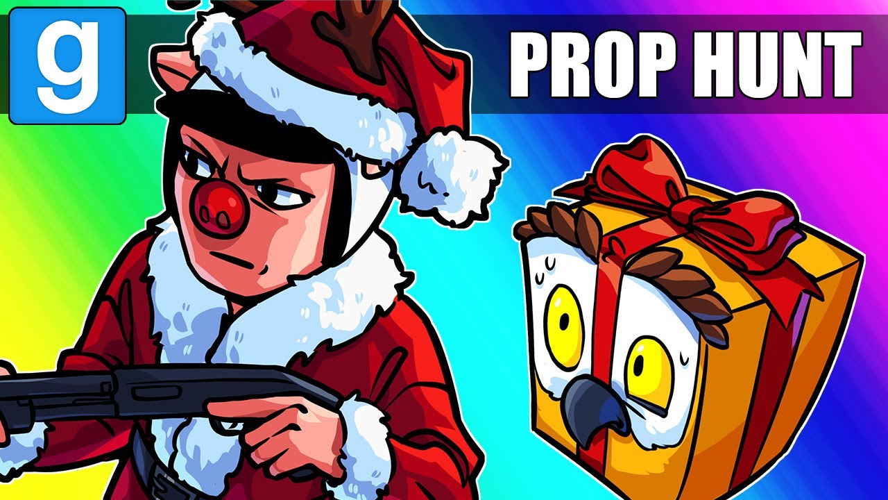 Gmod Prop Hunt Funny Moments - The Buggy Snowman of 2020!, on YouTube