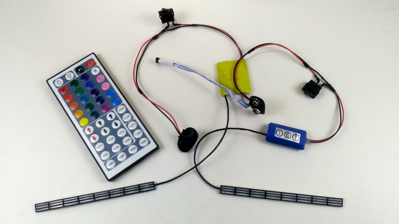 AMAZING LED CHASER RGB with 15 effect | Arduino