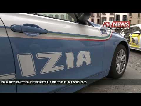 POLIZIOTTO INVESTITO, IDENTIFICATO IL BANDITO IN FUGA | 15/09/2025