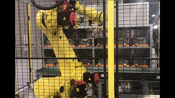 Digital Twin-Designed Robotic Sortation System