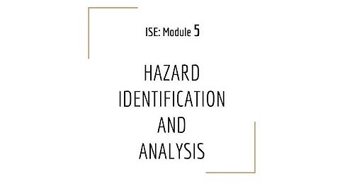 Industrial Safety Engineering | Module 5 | Part 1 | ISE | KTU | S7