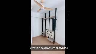 CREATION.SG - Open concept pole system showcase screenshot 2