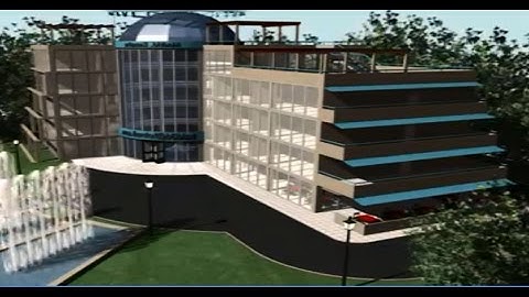 3D Building Construction Animation.3D Animation of construction of a Multi Story Building.