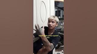 Inilah sosok Asep tanpa topeng dan tanpa balon