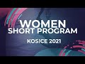 Anastasiia Shabotova UKR |  WOMEN SHORT PROGRAM | Kosice Week 3 – 2021 #JGPFigure