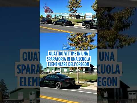 Video USA, sparatoria in una scuola elementare in Oregon: quattro morti, tre bambini tra 5 e 11 anni