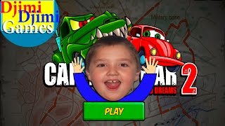 Cartoon GAME with Djimi Car eats Car 2 - 1lv
