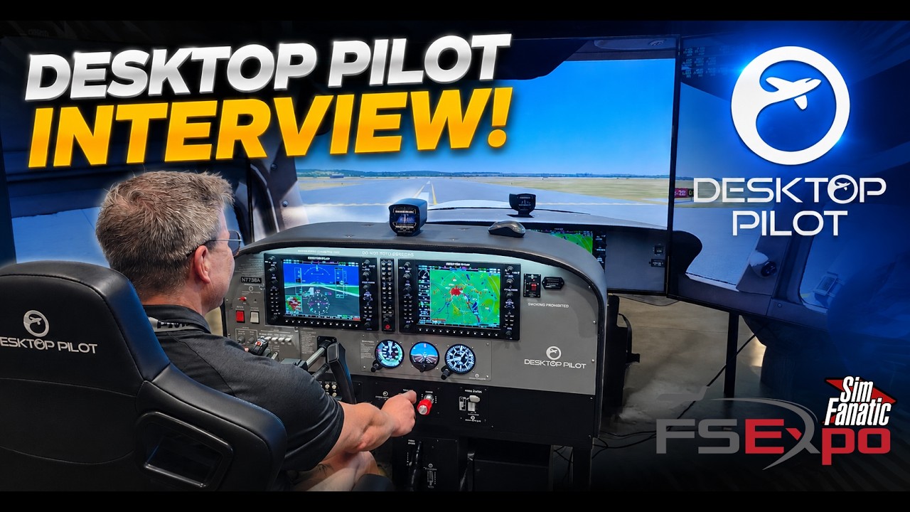 I Flew a Full-Size Cessna Simulator at FlightSimExpo 2026
