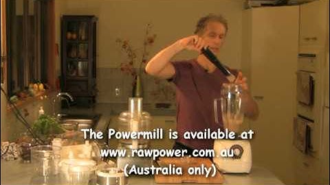 Powermill blender versus Magimix food processor demo #1