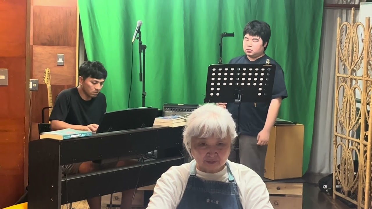 今日の楽ちん堂                         2026年7月11日(土)                       〜初めての2人の演奏〜