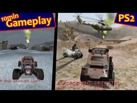 Smuggleru0027s Run 2: Hostile Territory ... (PS2) Gameplay