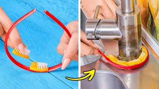 Sparkling Clean In No Time! ✨🤩 Genius Cleaning Tips And Hacks!