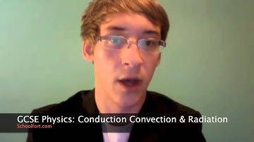 Conduction Convection and Radiation: GCSE Physics Exam Question