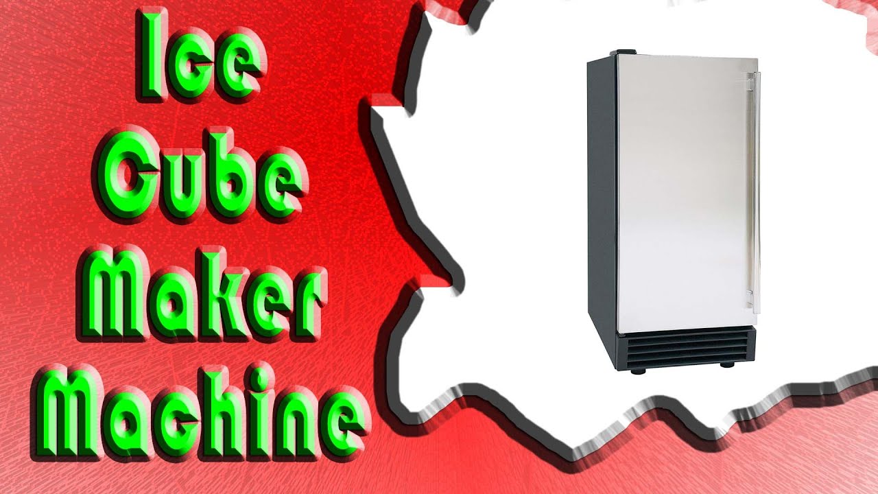 Commercial DUURA DI50P 65Lb Premium Clear Ice Cube Maker Machine YouTube