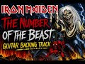 Iron maiden - The Number of the Beast Guitar Baking Track.