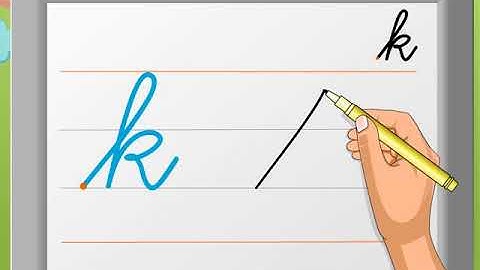 Cursive Writing | Small Letter ‘k’ | Macmillan Education India