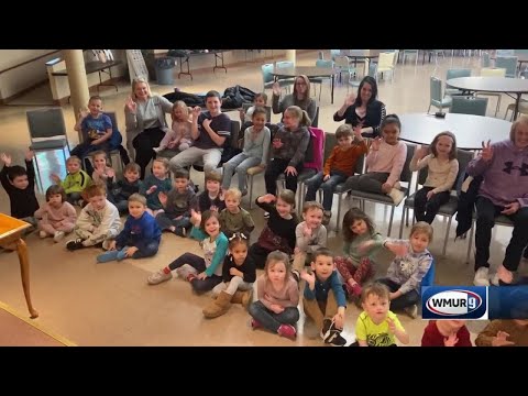 New Hampshire weather school visit: St. Marie Child Care Center
