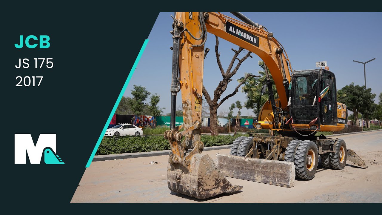 JCB JS 175 Wheel Excavator | 2017