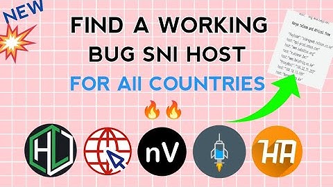How To Find SNI HOST | Bug Host of any Country