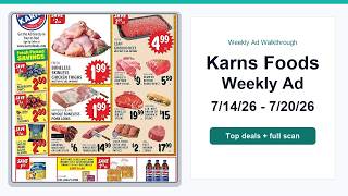 Karns Foods Weekly Ad (7/14/26 - 7/20/26) Top 10 Deals
