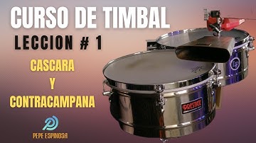 How to Play the Cascara and Contrabell Rhythm🔥✅👌▶︎ Lesson # 1 - Pepe Espinosa