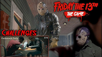 Friday the 13th the game - Gameplay 2.0 - Challenge 5 - Jason part 6