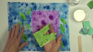 Textile Coloring Part 2 - Sponge