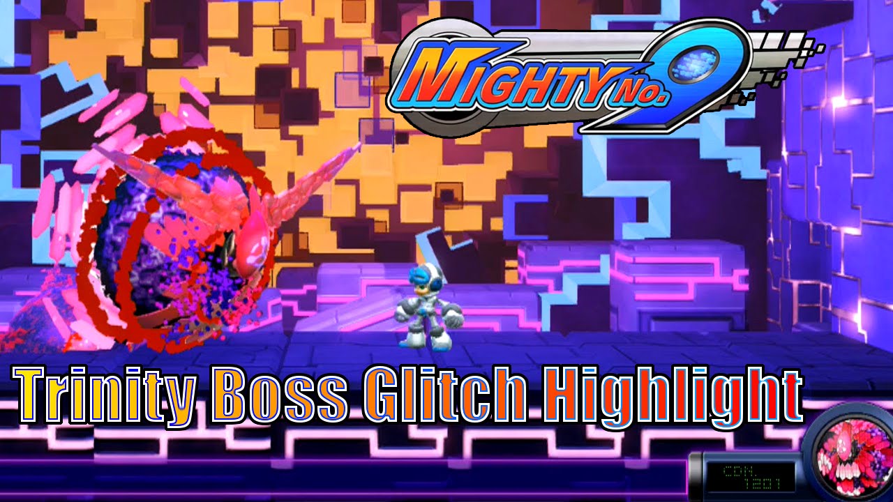 Mighty No. 9 Trinity Boss Glitch [Highlight]