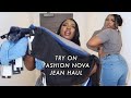welp! trying on ALL these FASHIONNOVACURVE jeans (thickgirlfriendly) *it was a lot*