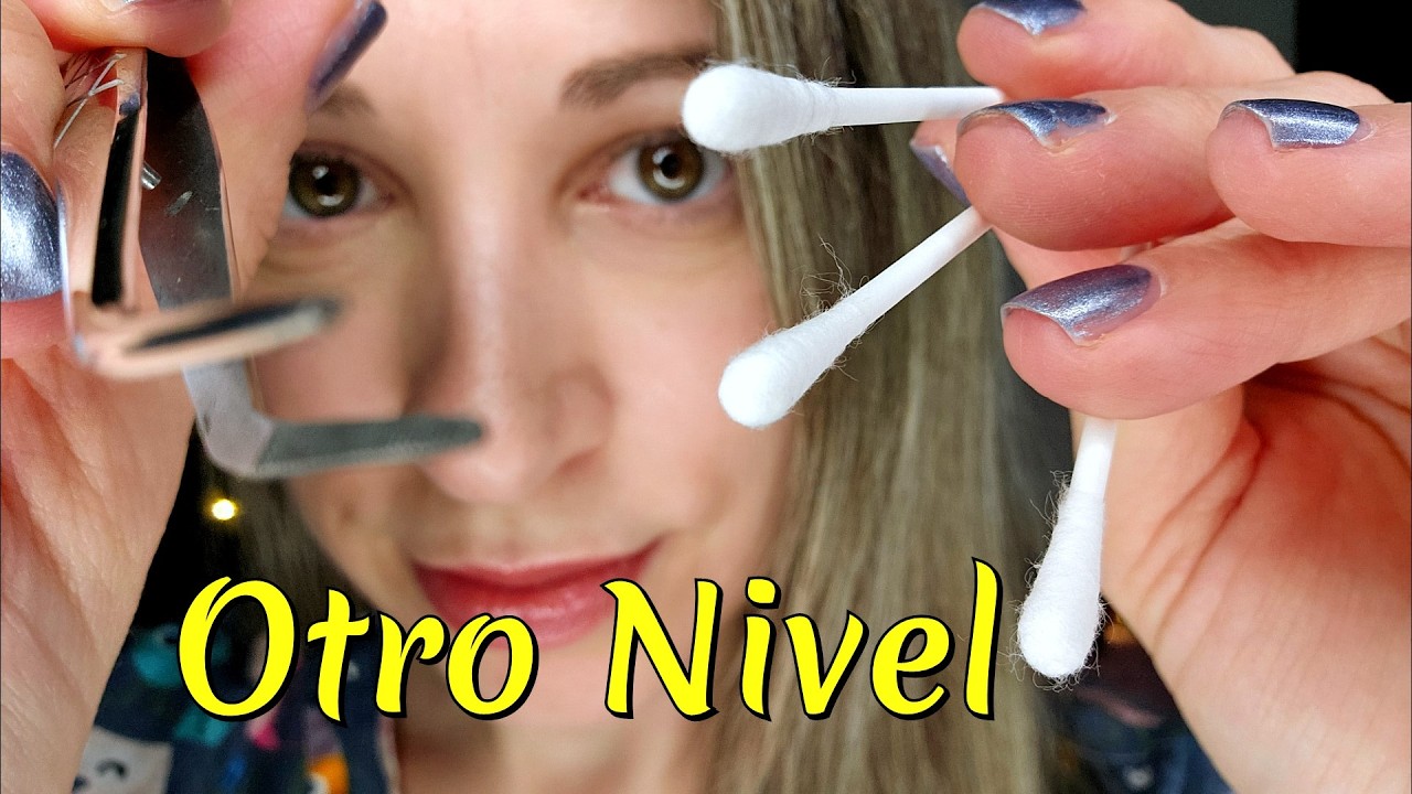 Clinica ASMR | Limpieza de Oídos en Otro Nivel | Roleplay médico