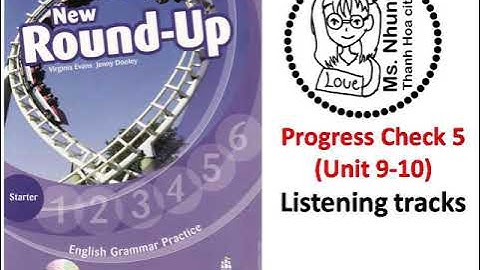 Round up Starter - progress check 5