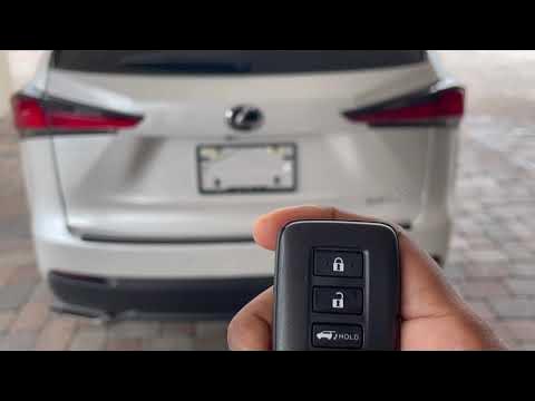 How to Use the Key FOB to Remote Start Your New Lexus - YouTube