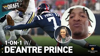 De'Antre Prince Reacts to Being Drafted 153rd Overall | Jacksonville Jaguars