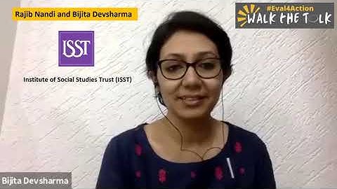 ISST is walking the talk by building capacities on gender transformative evaluation