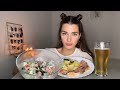 БРОСАЮ ПИТЬ❌ ТИНДЕР | МУКБАНГ пиво рыба || не ASMP || MUKBANG