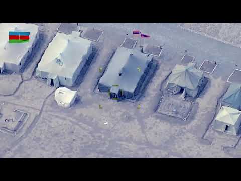 Armenia Azerbaijan Conflict القصف الجوي الاذربيجاني في الاول من اكتوبر2020 بيرقدار 