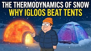 The Thermodynamics of Snow Why Igloos Are Warmer Than Tents And How to Build One