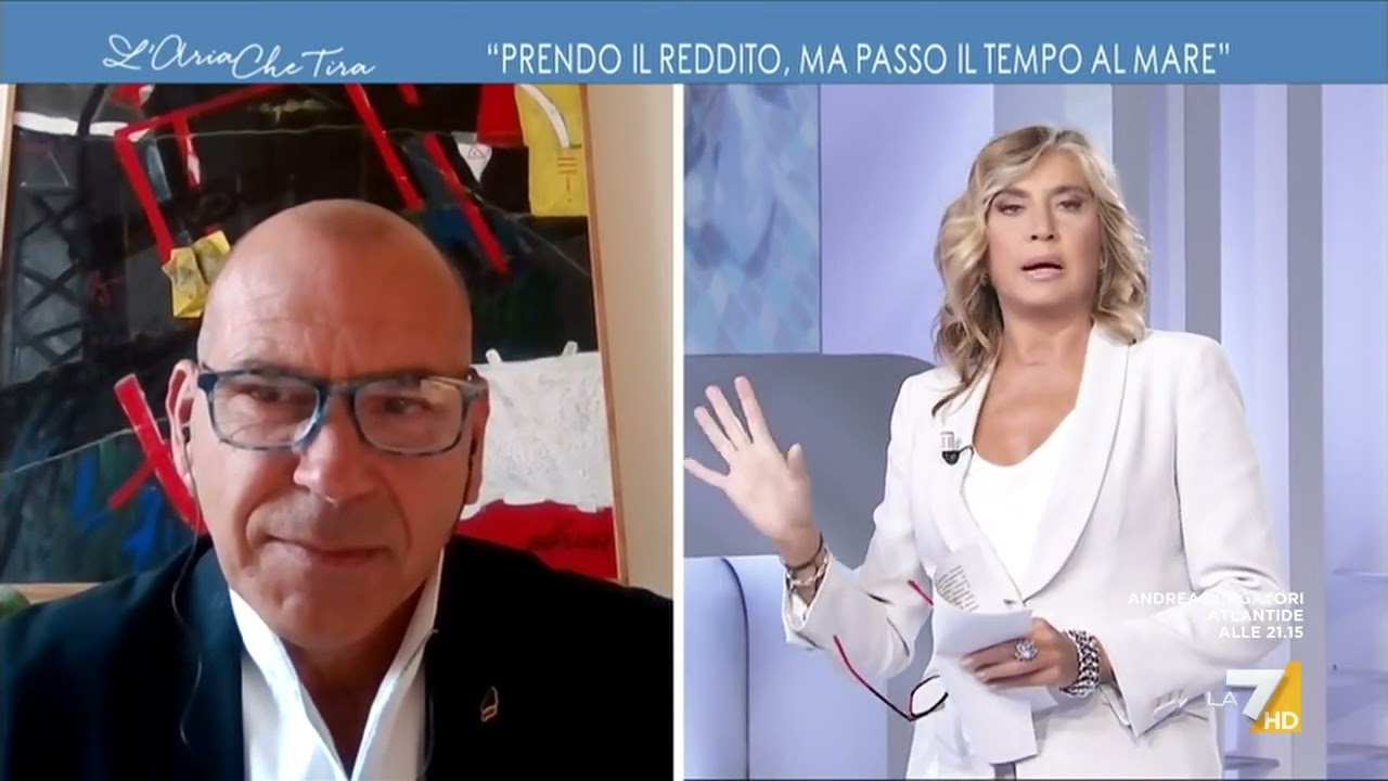 L'ex percettore di reddito di cittadinanza 'abbronzatissimo' Massimiliano Zuccarello: 